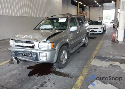 2000 Infiniti Qx4 из США, поврежденный, VIN JNRAR07Y8YW084700